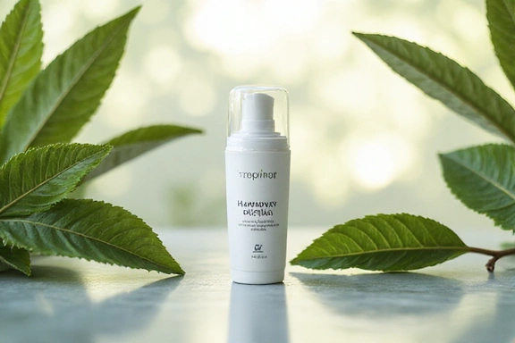 Tropivor HarmonyBlend Complex product packaging with natural elements